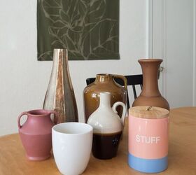Painted Ceramic Vases