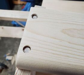how to make safe diy baseboard heater covers out of wood, Adding dowel joints