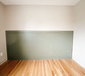 board and batten accent wall