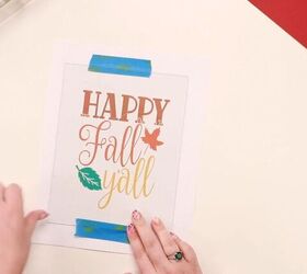 happy fall y all sign, Happy fall y all printable stencil