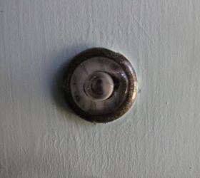how to replace a front door peep hole