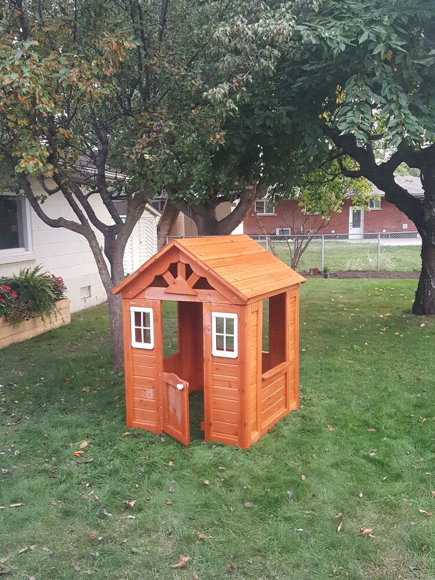prefab to fabulous upcycled playhouse