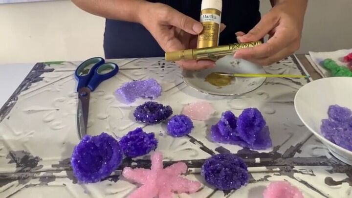 make your own diy borax crystals with this easy tutorial, Add finishing touches