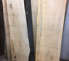 2024 Book matched live edge spalted maple set #1072