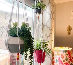 easy macrame plant hanger