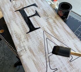 how to make your own fall front porch sign
