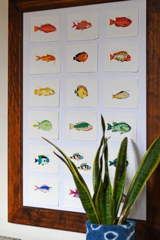 cmo hacer una decoracin con peces arco iris