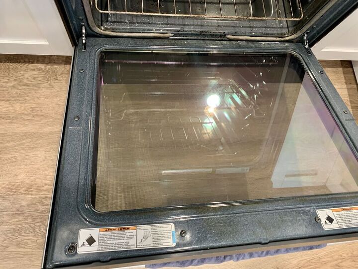 how to clean your oven glass in under 1 minute