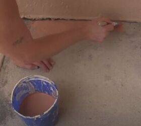 painting a concrete porch and walkway