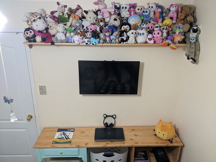 storage work station for a small space, So many stuffies