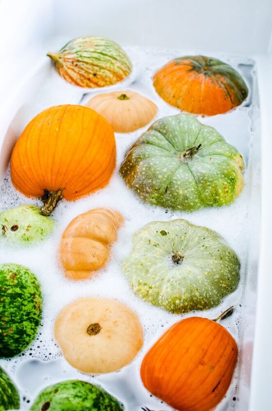 how to clean preserve pumpkins for fall