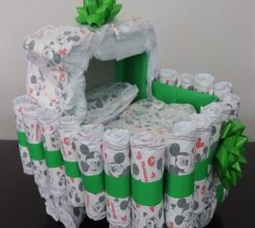 s 4 adorable cakes to celebrate any occasion, Stroller Diaper Cake