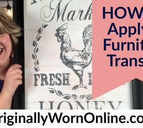 how to apply a furniture transfer