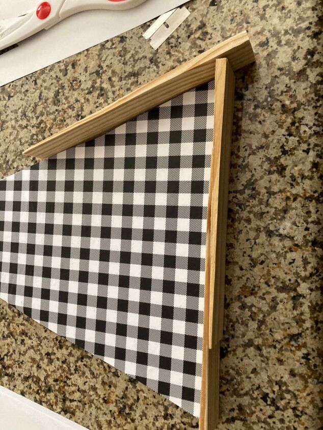 christmas wood shim tree diy