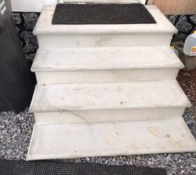 q suggestions for staining concrete steps