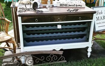Chalk Painted Dresser With a Twist