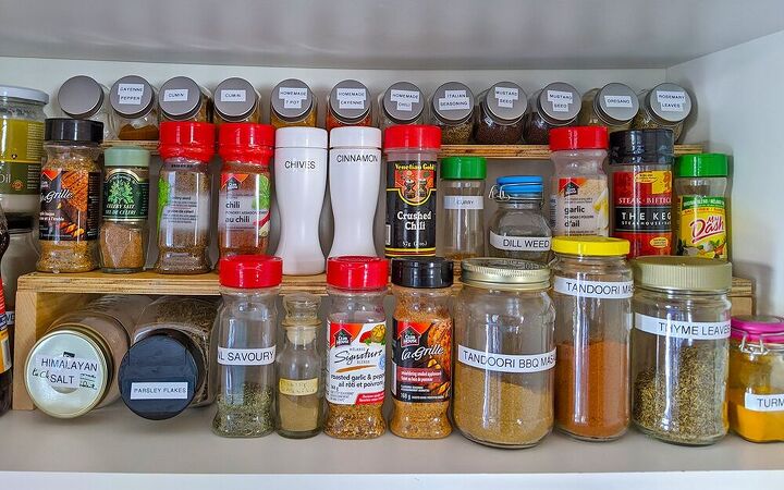 s 10 kitchen ideas you can diy on a tiny budget, Scrap Wood Spice Rack