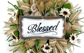 Year-Round Beauty: How to Create a Timeless Mesh Blessed Wreath