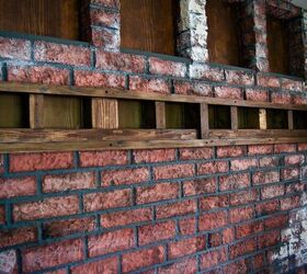 14 dramatic ways to upgrade boring walls, Make a brick wall from homemade paper clay
