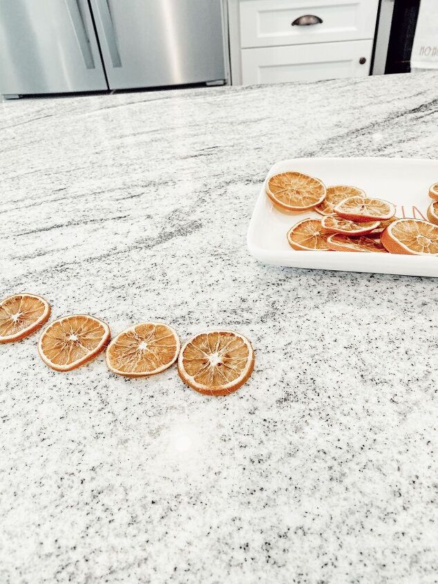 easy and simple orange garland