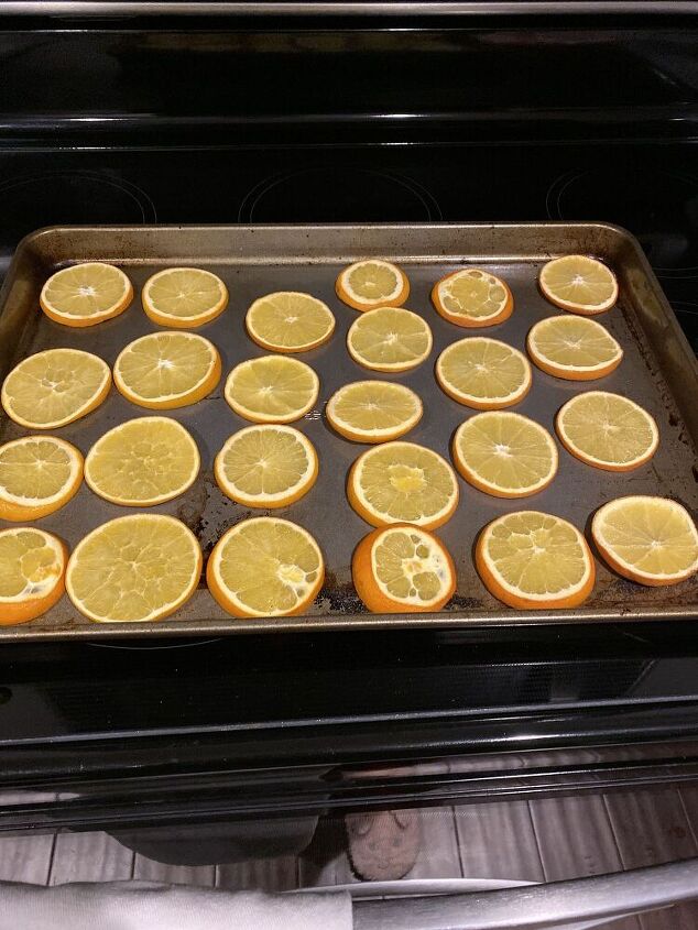 easy and simple orange garland