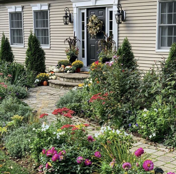 como secar flores em 5 passos simples, O jardim da minha casa de campo leva porta da frente
