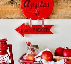 s 20 ways to sprinkle autumn colors throughout your home, Repurpose old wood to welcome fall with a rustic sign