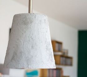 diy concrete lamp without pouring