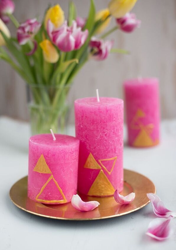 diy candle designs 3 variants