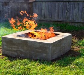 s 15 cozy home ideas to try this fall, How to Make a Concrete Fire Pit
