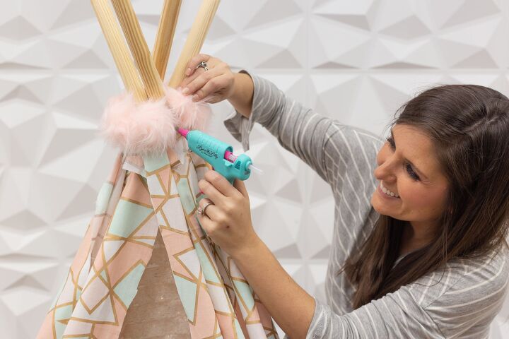 s 15 cozy home ideas to try this fall, Little Princess Playroom Teepee