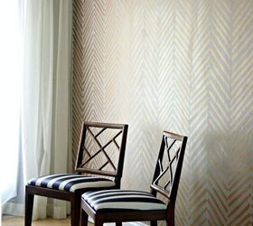 s 31 gorgeous ways to transform any room in your home, Get that funky wallpaper look for next to nothing