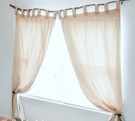 s 31 gorgeous ways to transform any room in your home, Bring nature in with a rustic tree branch curtain rod