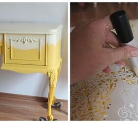 you need to see this vintage vanity makeover