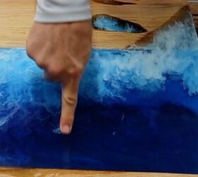 how to give epoxy a flat sheen