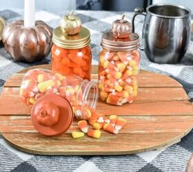 s 20 ways to turn thrifted items into charming fall decor, Upcycle your odds and ends into an adorable junk pumpkin