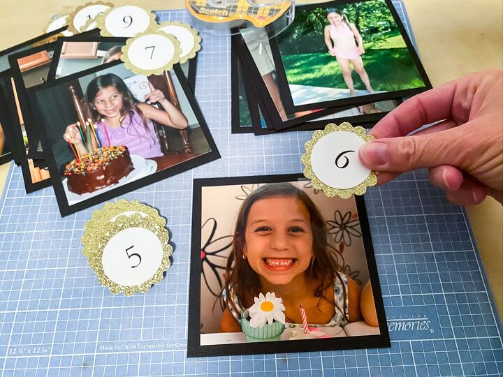 how to create a birthday photo display in 5 easy steps
