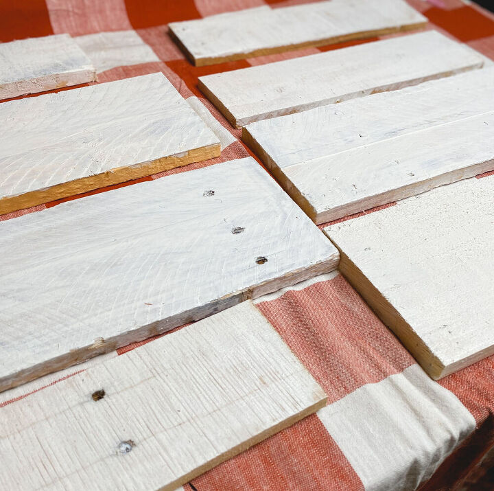 carteles de madera de palet con temtica otoal