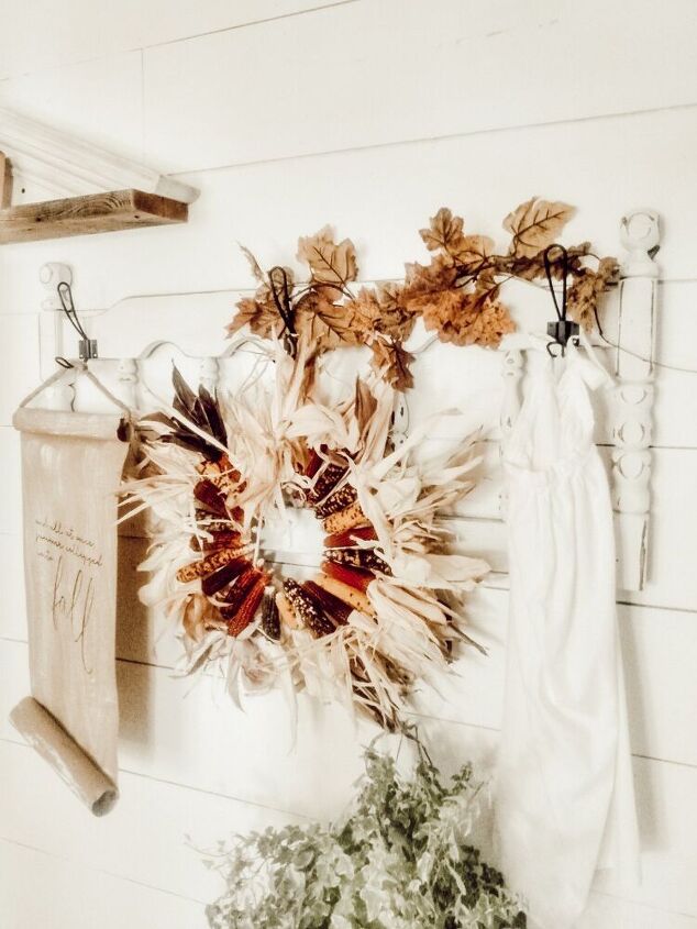 diy indian corn wreath