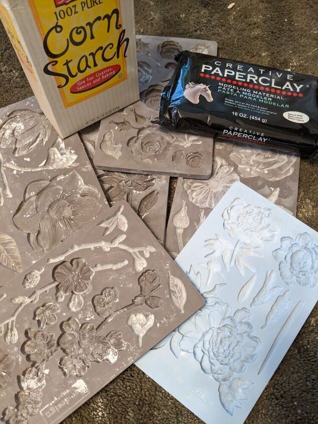Creative Paper Clay 16oz Air Dry Clay Great With Redesign With Prima Decor  Moulds Applique Details 