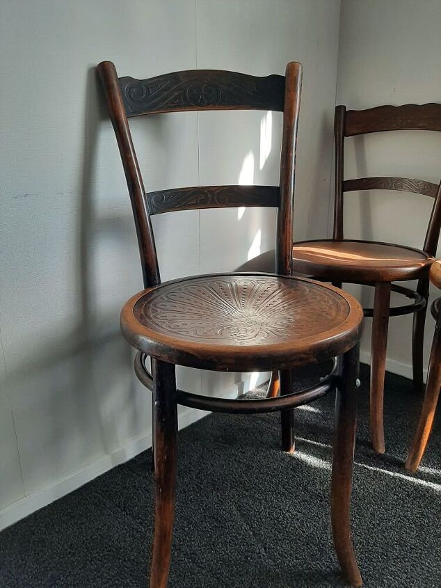 q how do i strengthen old wooden bentwood chairs