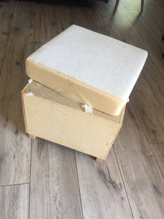 recovering a footstool