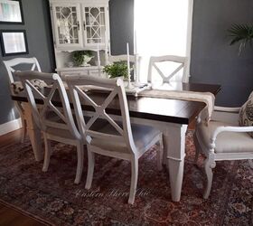 stamped farmhouse table