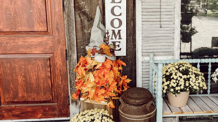 s 25 genius diy decorating ideas to try this fall, Fall Gnome