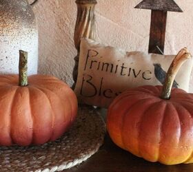 s 25 genius diy decorating ideas to try this fall, Blended Foam Pumpkins