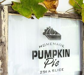 how to stencil on glass to create a charming old window sign