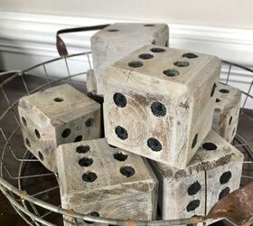 wooden dice