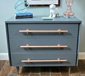 s 20 near brilliant ways to beautify your home using dowels, Breathe new life into an old dresser with this makeover