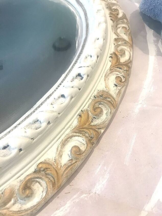 faux french mirror