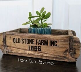 give an old brick mold a farmhouse makeover using transfers